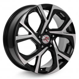 X`trike RST R087 6.5x17 PCD5x112 ET38 DIA 66.6  BK/FP